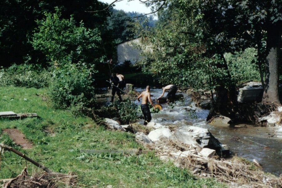 2002 - Elbeflut in Mulda/Sachsen